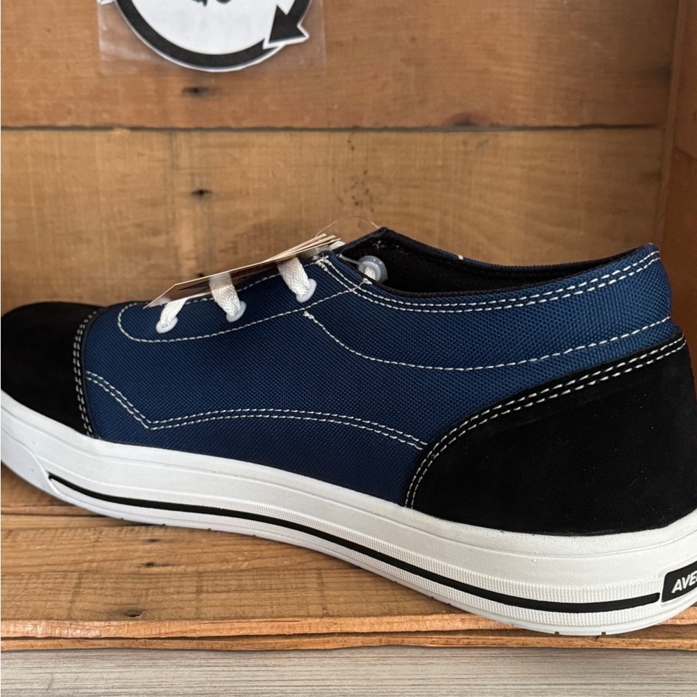 Men’s Avenger Blade Work Boots Shoes Size 14 D Non Slip Safety Toe Blue Black - Picture 12 of 13